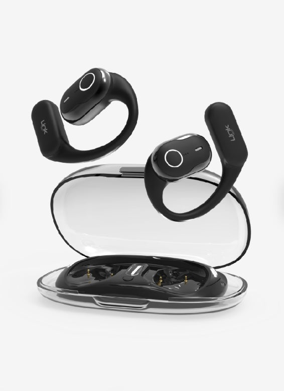 Linktech S35 Spor Kancalı Silikonlu Bluetooth Kulaklık
