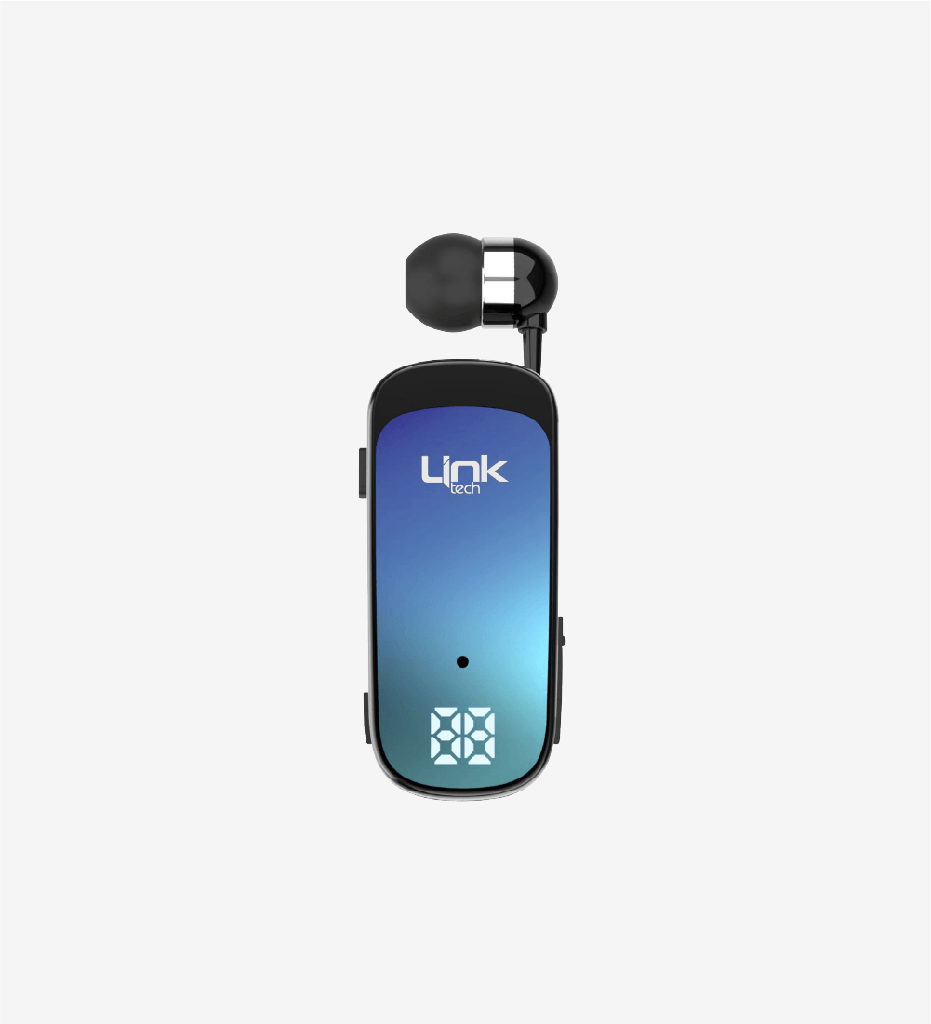 Linktech V81 Makaralı Led Göstergeli Titreşimli Bluetooth Kulaklık