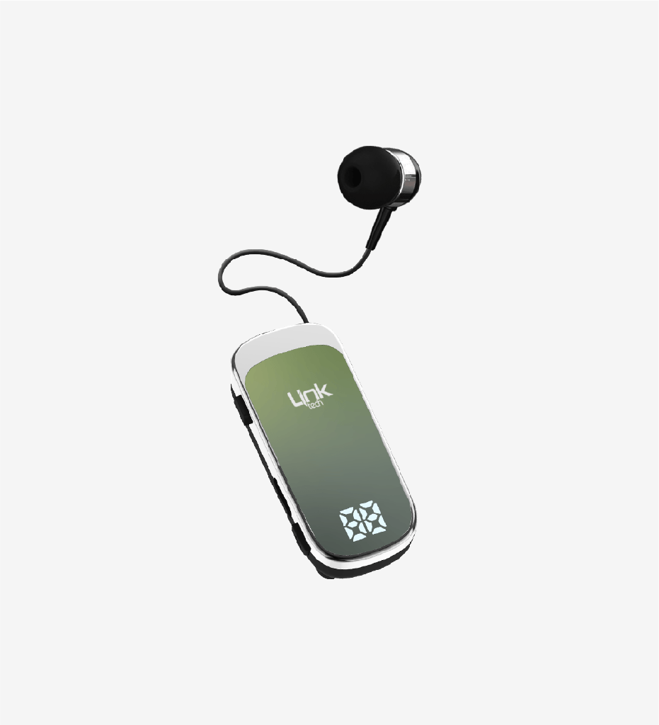 Linktech V81 Makaralı Led Göstergeli Titreşimli Bluetooth Kulaklık