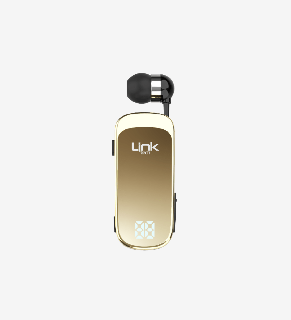 Linktech V81 Makaralı Led Göstergeli Titreşimli Bluetooth Kulaklık