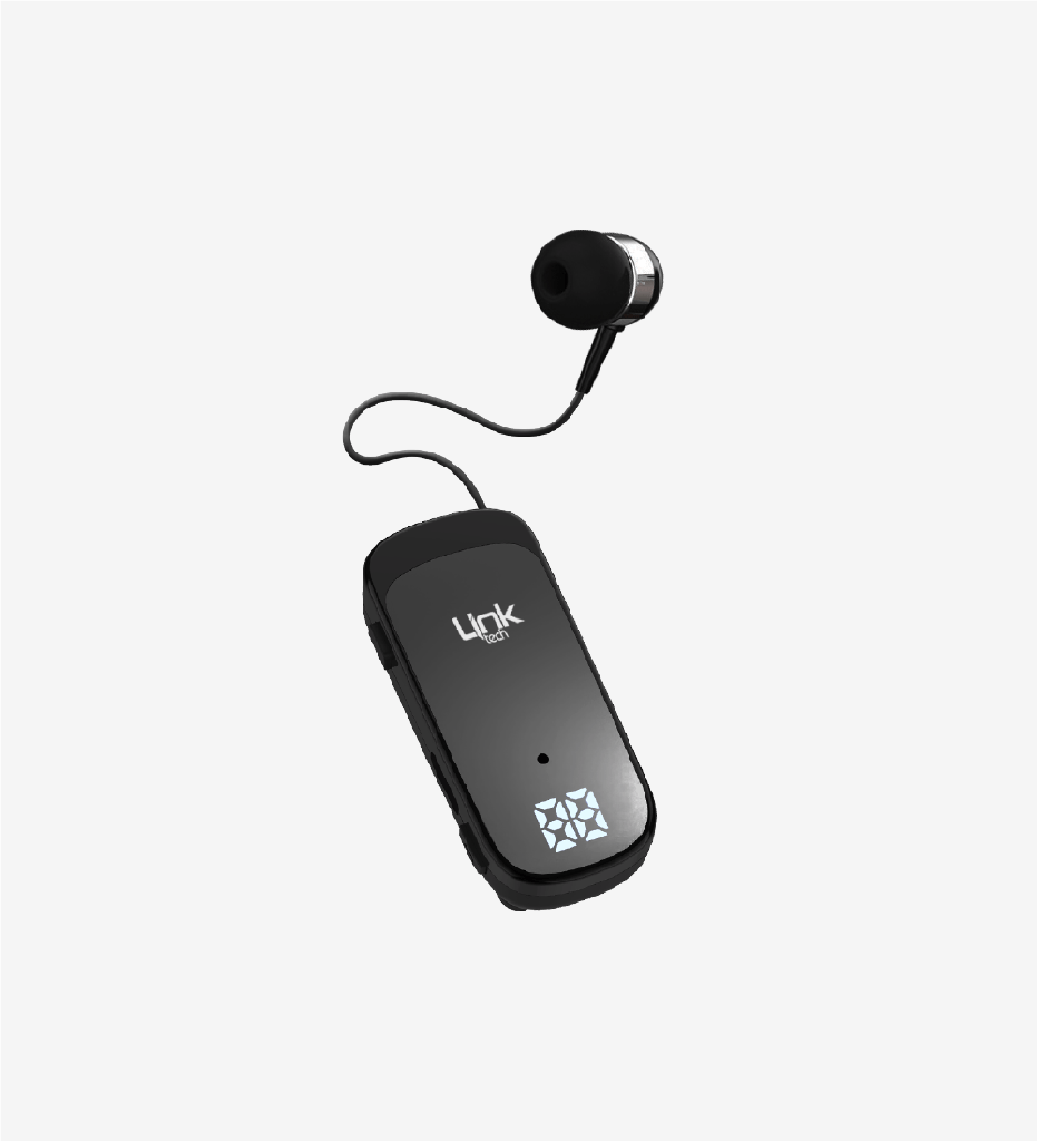 Linktech V81 Makaralı Led Göstergeli Titreşimli Bluetooth Kulaklık